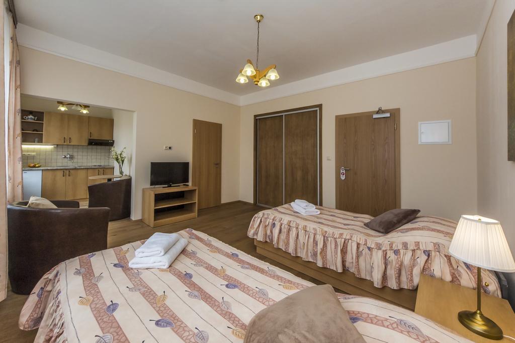 Aparthotel Lublanka Praga Esterno foto