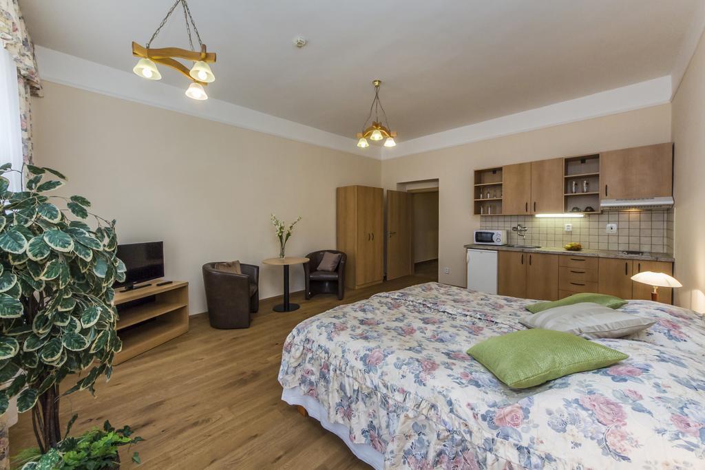 Aparthotel Lublanka Praga Esterno foto